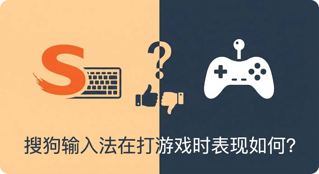 搜狗输入法在打游戏时表现如何