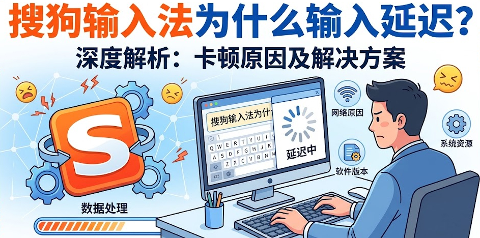 搜狗输入法输入延迟怎么办